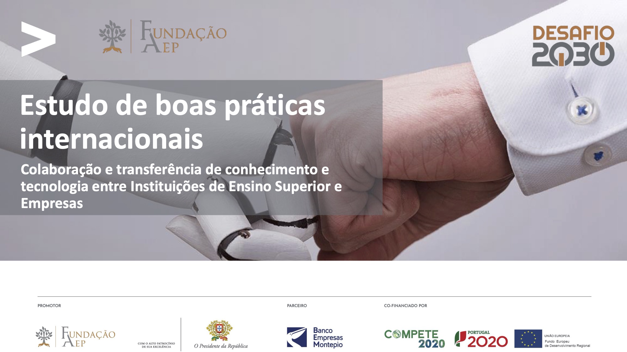 Estudo de boas práticas internacionais